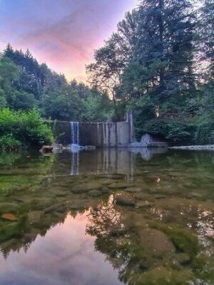 cascata del canto alla rana