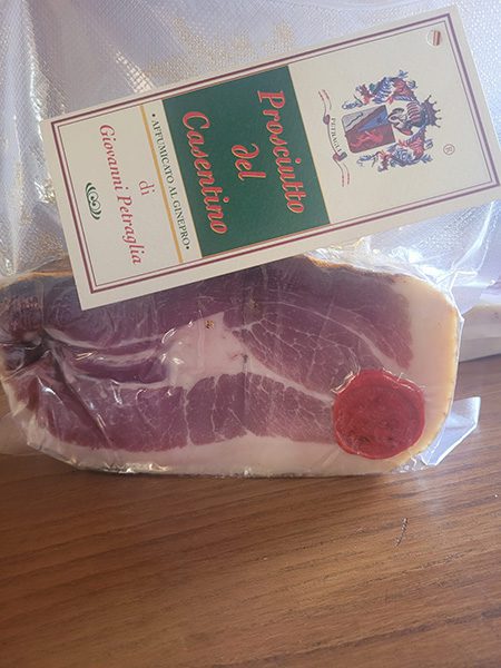 prosciutto del casentino alla botteghina