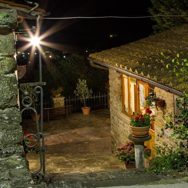 Case rustiche dell'agriturismo Poppiena